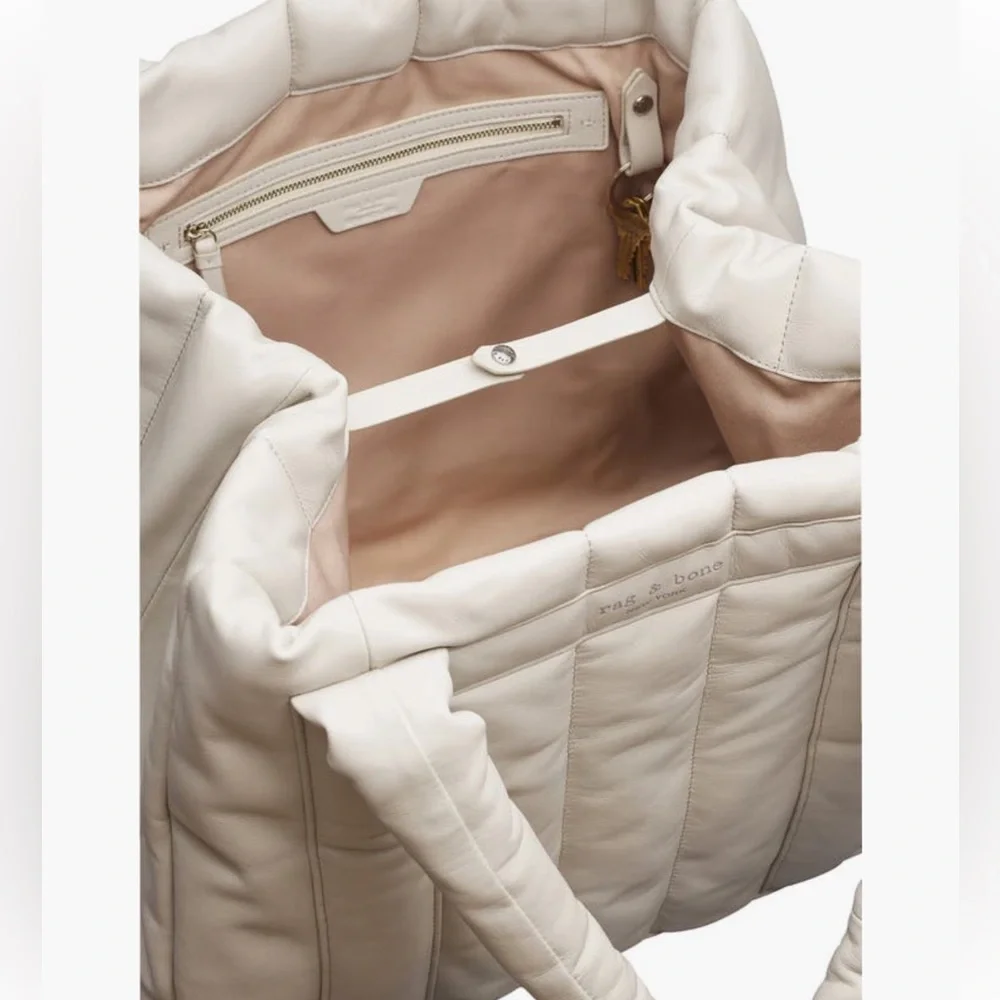 RAG & BONE LEATHER CLOUD TOTE NWT - Picture 8 of 9